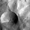 PIA15495: Layered Young Crater