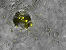 PIA15530: Radar-bright Deposits near Mercury's North Pole