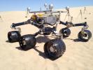 PIA15682: Test Rover Aids Preparations in California for Curiosity Rover on Mars