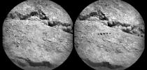 PIA15695: Marks of Laser Exam on Martian Soil
