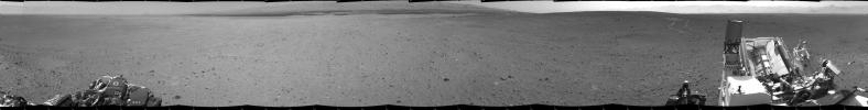 PIA15697: Looking Back at Tracks from Sol 24 Drive