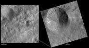 PIA15868: HAMO and LAMO Images of Rubria Crater