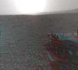 PIA16002: 3-D View from Behind Curiosity