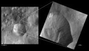PIA16045: HAMO and LAMO Images of Drusilla Crater