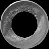 PIA16124: Opportunity's Surroundings on 3,000th Sol, Polar Projection
