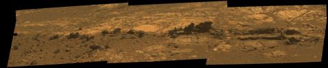 PIA16128: Opportunity Eyes Rock Fins on Cape York, Sol 3058