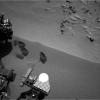 PIA16231: Curiosity's First Three Bites Into Martian Ground