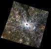 PIA16346: A Crater with a Blueberry Center