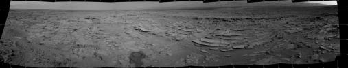 PIA16551: Sol 120 Panorama from Curiosity, near 'Shaler'