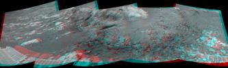 PIA16561: Opportunity at 'Copper Cliff,' Sol 3153