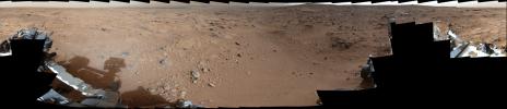 PIA16563: Panoramic View From Near "Point Lake" in Gale Crater, Sol 106