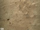 PIA16566: Close-up of Brushed Area on Martian Rock Target 'Ekwir_1'