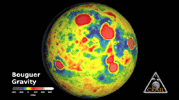 PIA16623: GRAIL's 'Bouguer' Gravity Moon Map