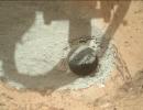 PIA16760: Preparatory Test of Drilling on Mars Generates Rock Powder