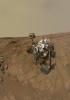 PIA16764: Curiosity Rover's Self Portrait at 'John Klein' Drilling Site, Cropped