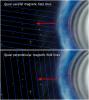 PIA16825: Magnetic Fields and Bow Shocks (Illustration)