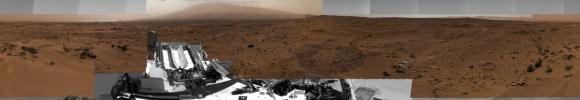 PIA16918: Billion-Pixel View From Curiosity at Rock Nest, White-Balanced