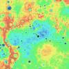 PIA17385: Digital Elevation Model of Mercury's Northern Hemisphere