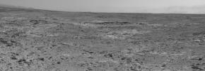 PIA17580: Curiosity's View of "Cooperstown" Outcrop on Route to Mount Sharp