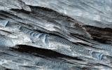PIA17643: Basin in the West Candor Chasma Layered Deposits