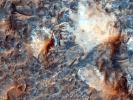 PIA17877: Megabreccia on the Floor of an Impact Crater