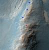 PIA17941: Opportunity Rover on 'Murray Ridge' Seen From Orbit