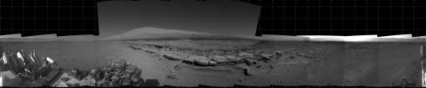 PIA18069: Panorama With Sandstone Outcrop Near 'The Kimberley' Waypoint