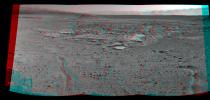PIA18074: Curiosity's View From Arrival Point at 'The Kimberley' Waypoint (Stereo)