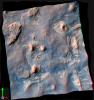 PIA18082: Stereo View of Curiosity and Rover Tracks at 'the Kimberley,' April 2014
