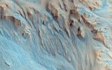 PIA18563: Alluvial Fans in Mojave Crater