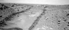 PIA18597: Looking Up the Ramp Holding 'Bonanza King' on Mars