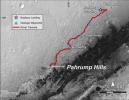 PIA18607: Curiosity Mars Rover's Route from Landing to 'Pahrump Hills'