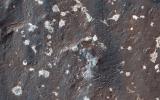 PIA18805: Mysterious Light-Toned Deposit in Vinogradov Crater