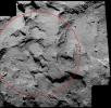 PIA18827: Rosetta's Comet Landing Site Close Up