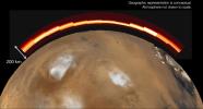 PIA18864: Emission from Ionized Magnesium in Mars' Atmosphere After Comet Flyby