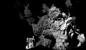 PIA18876: Welcome to a Comet, from Lander on Surface