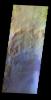 PIA19015: Hargraves Crater - False Color