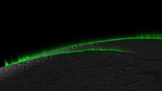 PIA19060: Icy Curtain Eruptions on Enceladus Create an Illusion of Discrete Jets (Simulation)