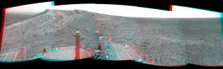 PIA19100: Approach to 'Cape Tribulation' Summit (Stereo)