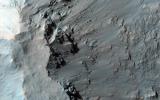 PIA19123: Possible Opaline Silica in the Central Uplift of Elorza Crater