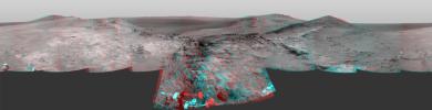 PIA19156: Opportunity's Approach to 'Marathon Valley' (Stereo)