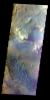 PIA19218: Melas Chasma - False Color