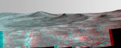 PIA19395: Rock Spire in 'Spirit of St. Louis Crater' on Mars (Stereo)