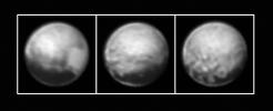 PIA19698: Three Views of Pluto