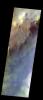 PIA19751: Keeler Crater Dunes - False Color