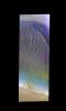 PIA20106: Southern Dunes - False Color
