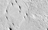 PIA20160: Inverted Meandering Rivers at a Possible Future Mars Landing Site