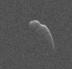 PIA20279: Radar Image of 'Christmas Eve' Asteroid 2003 SD2020