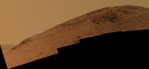 PIA20318: Steep 'Knudsen Ridge' Along 'Marathon Valley' on Mars