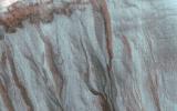 PIA20472: Frosted Gully Slopes in Shadows